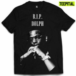 RIP Dolph Memphis Legend Rapper Young Dolph Unisex Black T-Shirt