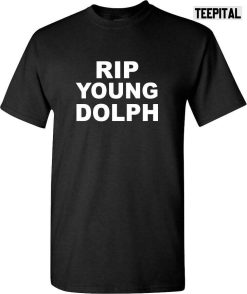 Rip Young Dolph Word Black T Shirt