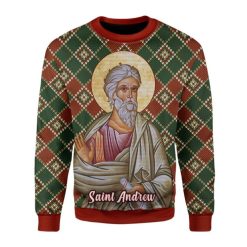 Saint Andrew The Apostle 3D Sweater