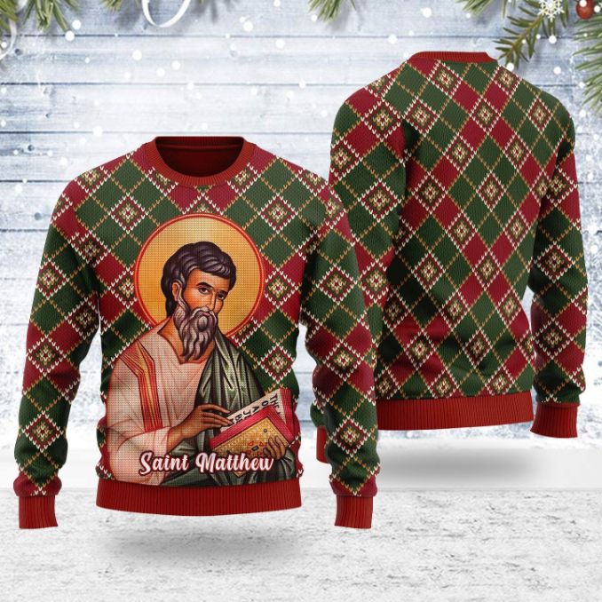 Saint Matthew the Apostle Christmas Ugly Sweater