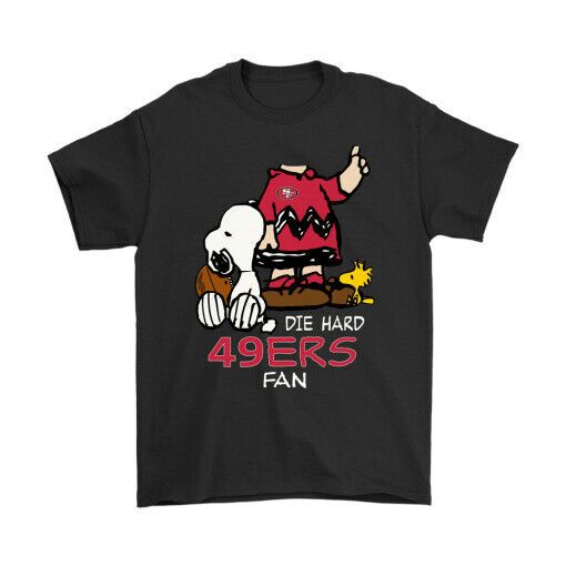 San Francisco 49ers NFL Snoopy Peanut Football Team Unisex T-Shirt