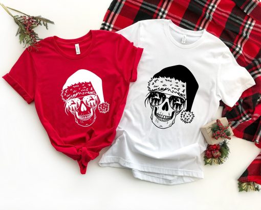 Christmas Skull Unisex T-Shirt