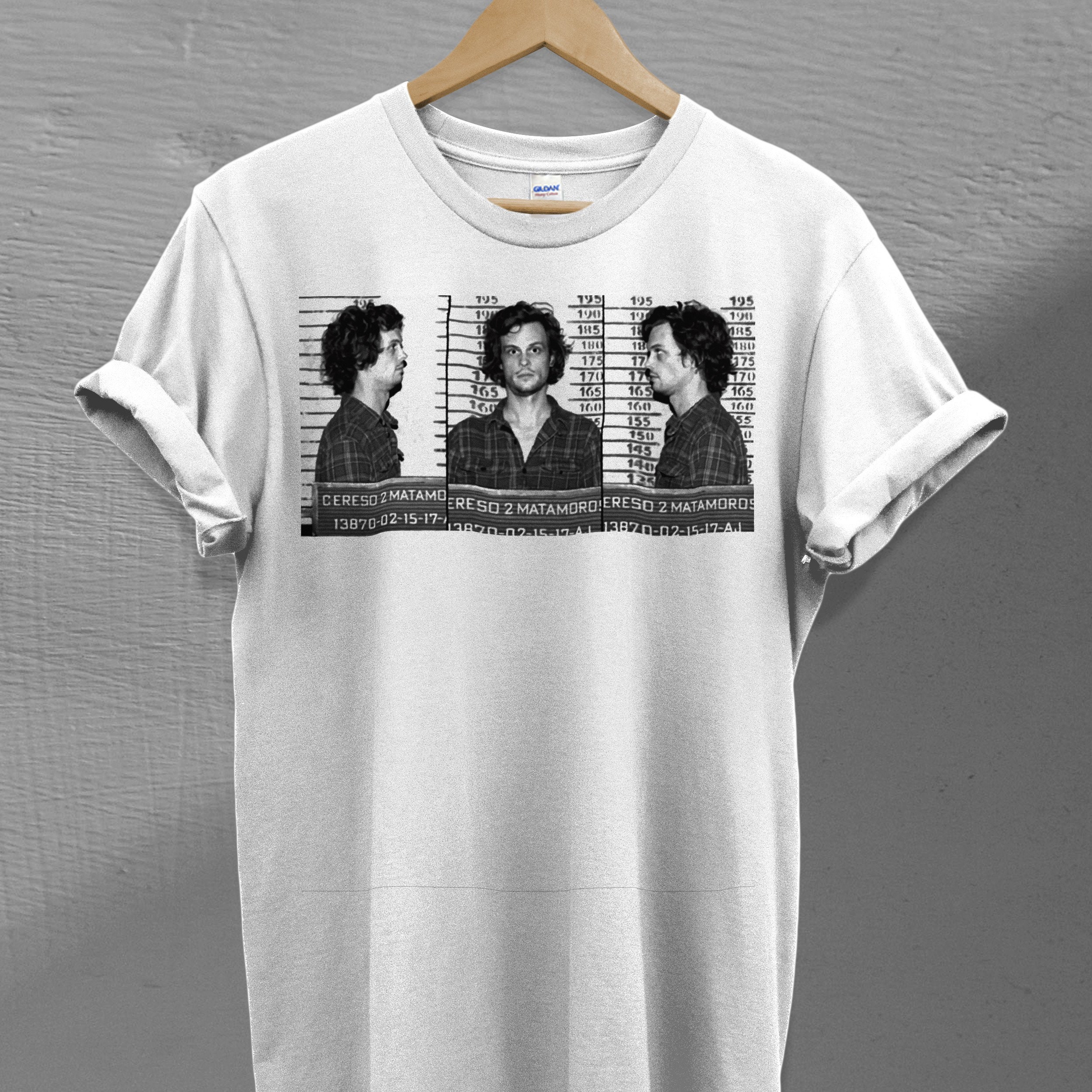 Spencer Reid Mugshot Criminal Minds TV Series Unisex T-Shirt