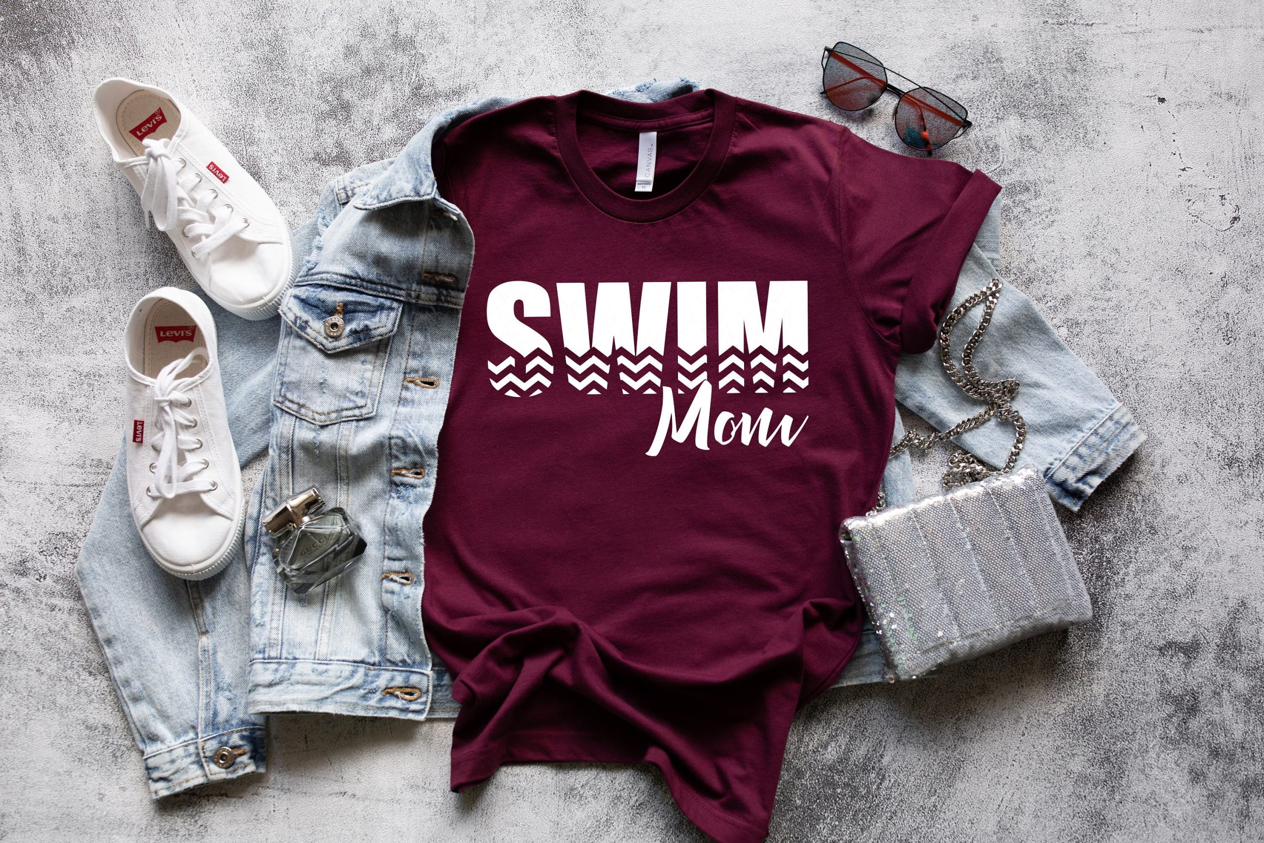 Swim Mom Unisex T-Shirt