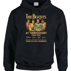 The Beatles 61st Anniversary 2021 Unisex Hoodie