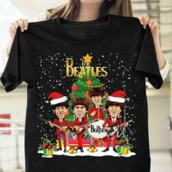 The Beatles Merry Christmas Funny Unisex T-Shirt