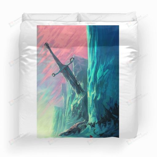 The First Viking Expedition Illustration Bedding Set