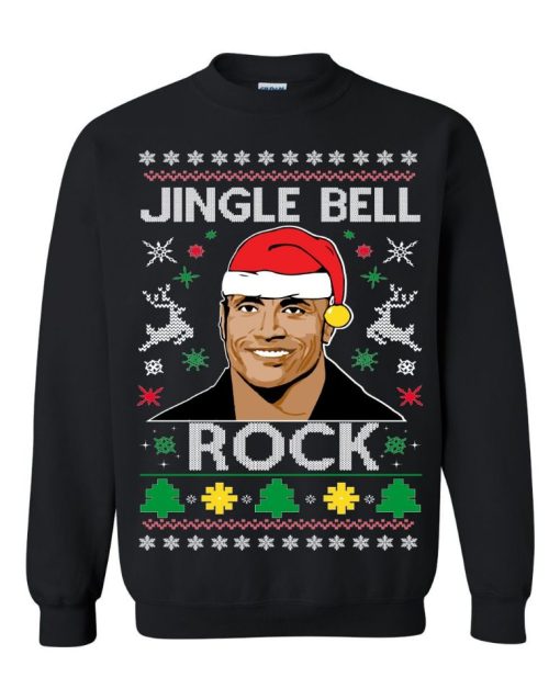 The Rock Jingle Bell Rock Unisex Sweatshirt