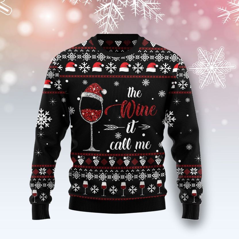 The Wine It Call Me 3D Sweater