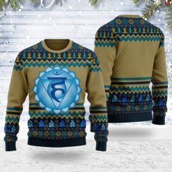 Throat Chakra Ugly Sweater