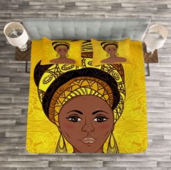 Traditional Black Girl Bedding Set