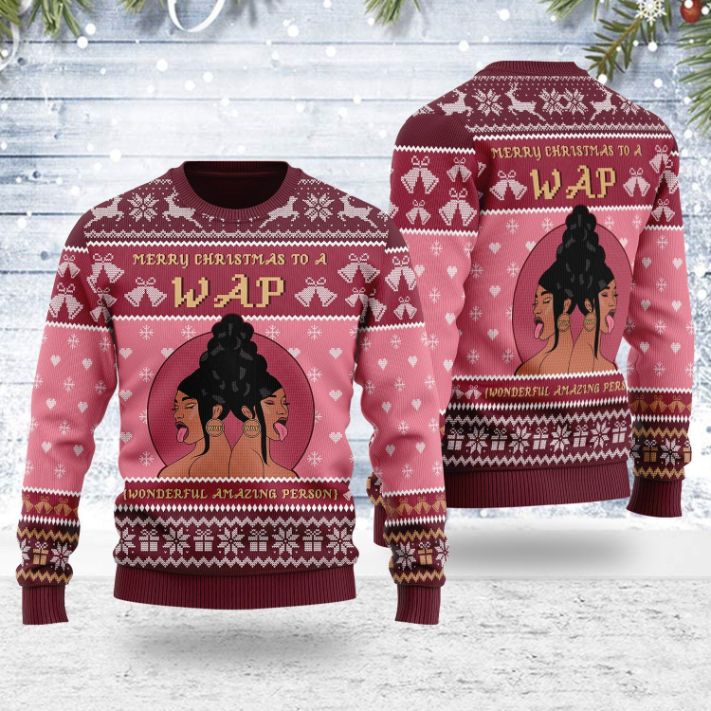 Unisex Merry Christmas To A Wap 3D Sweater