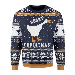 Untitled Goose Christmas Unisex Sweater