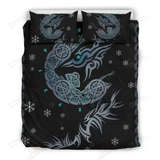 Viking Fenrir Wolf Bedding Set