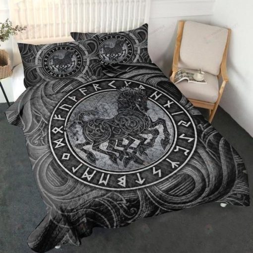 Viking Odin Horse Celtic Bedding Set