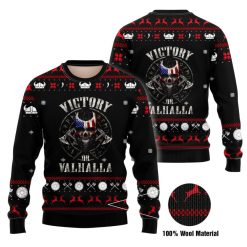 Viking Victory Valhalla Ugly Sweater