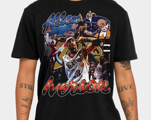 Allen Iverson The Answer Philadelphia 76ers Unisex T-Shirt