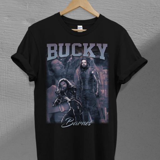 Vintage Bucky Barnes The Falcon And Winter Soldier Homage Unisex T-Shirt