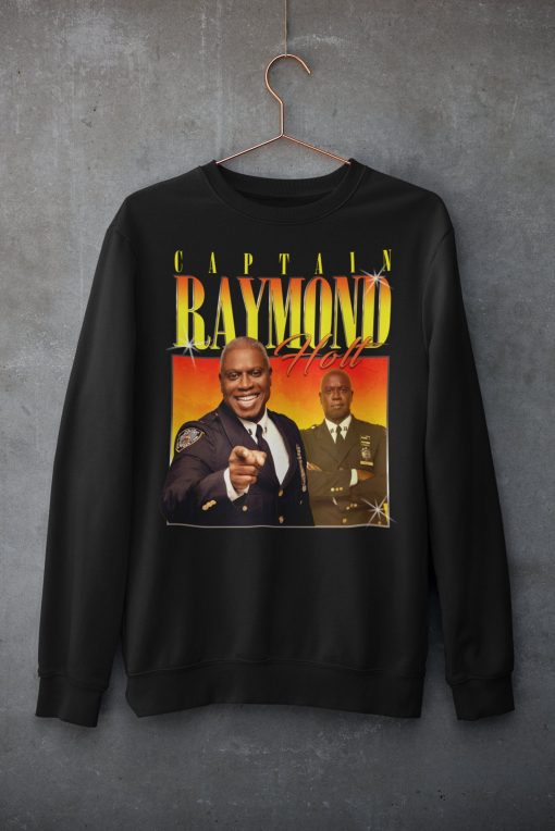 Vintage Captain Raymond Holt Brooklyn Nine-Nine Homage Unisex Sweatshirt