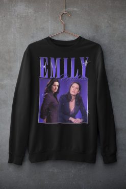 Vintage Emily Prentiss Criminal Minds TV Series Homage Unisex Sweatshirt