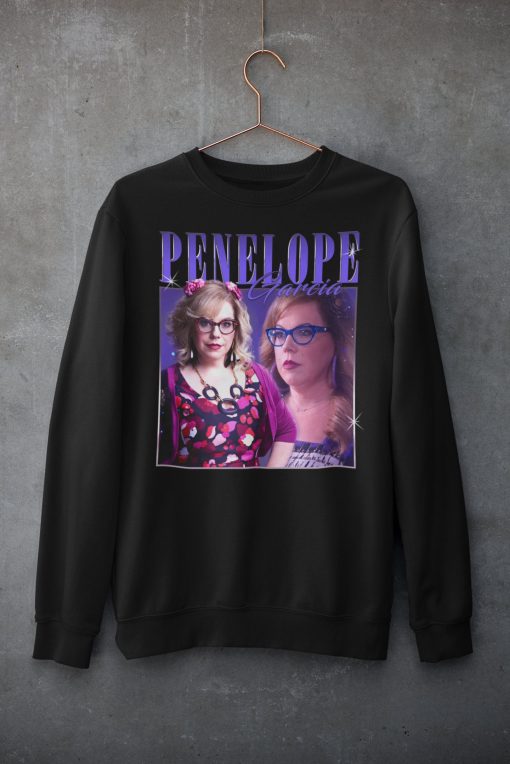 Vintage Penelope Garcia Criminal Minds TV Series Homage Unisex Sweatshirt