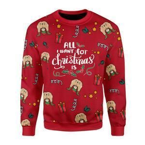 Want Christmas Is You 3D Sweater