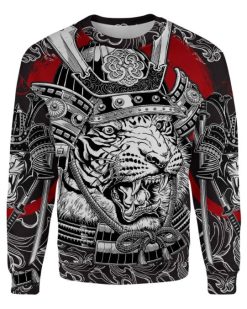 Warrior Tiger 3D Sweater