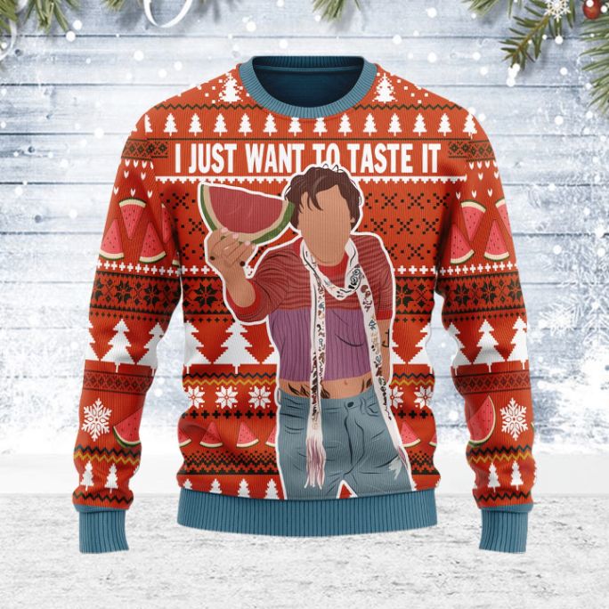 Watermelon Sugar Harry Style I Just Want To Taste It 3D Sweater