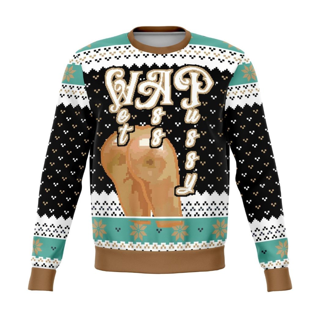 Wet Ass Pussy Initials Ugly Sweater