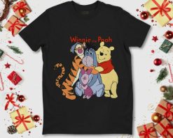Winnie The Pooh Hugging Unisex T-Shirt
