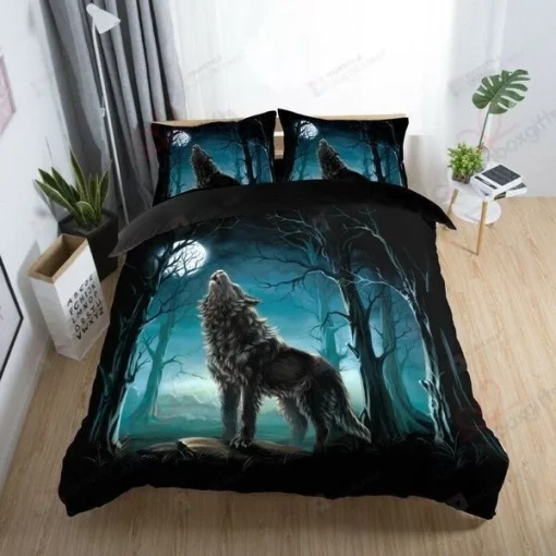 Wolf Into Forest Bedding Set