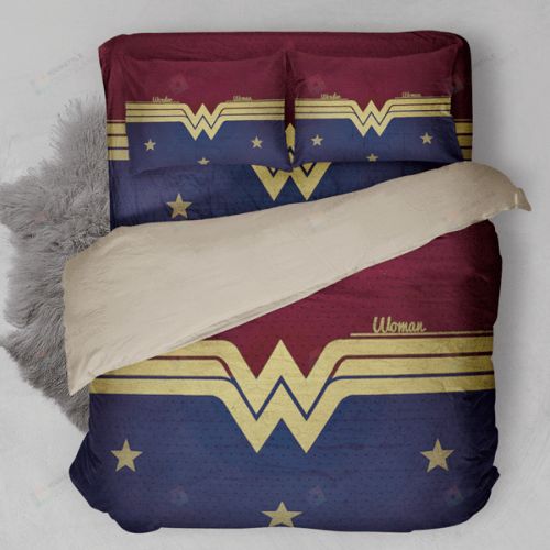 Wonder Woman Logo Bedding Set