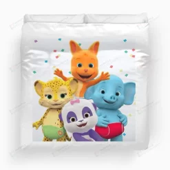 Word Party Kids Tv Show Customize Duvet Cover Bedding Set