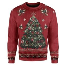 Xmas Tree Ugly Christmas Sweater 3D All Over Print