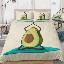 Yoga Avocado Bedding Set