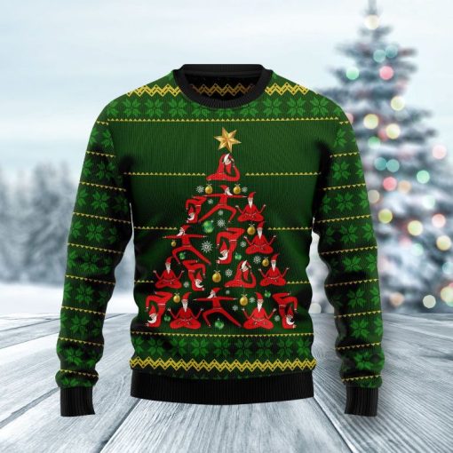 Yoga Christmas Unisex Sweater