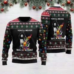 You’ll Never Walk Alone Autism Sweater