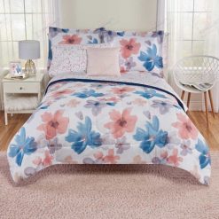 Your Zone Watercolor Flower Bedding Set