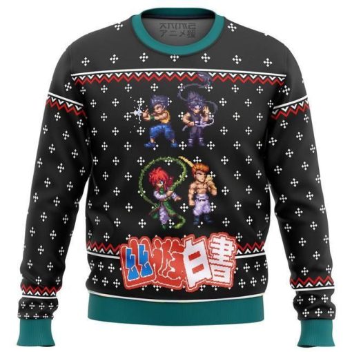 Yu Yu Hakusho Ghost Fighter Sprite Game All Over Print Sweater