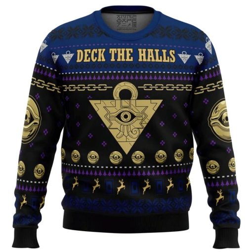 Yugioh Deck the Halls Sweater