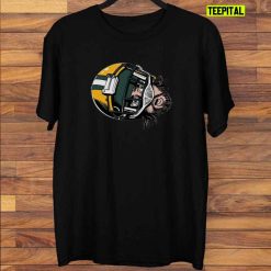 Aaron Rodgers Face Green Funny T-Shirt