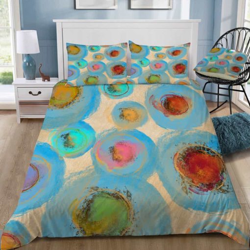 Abstract Spring Flowers Bedding Set