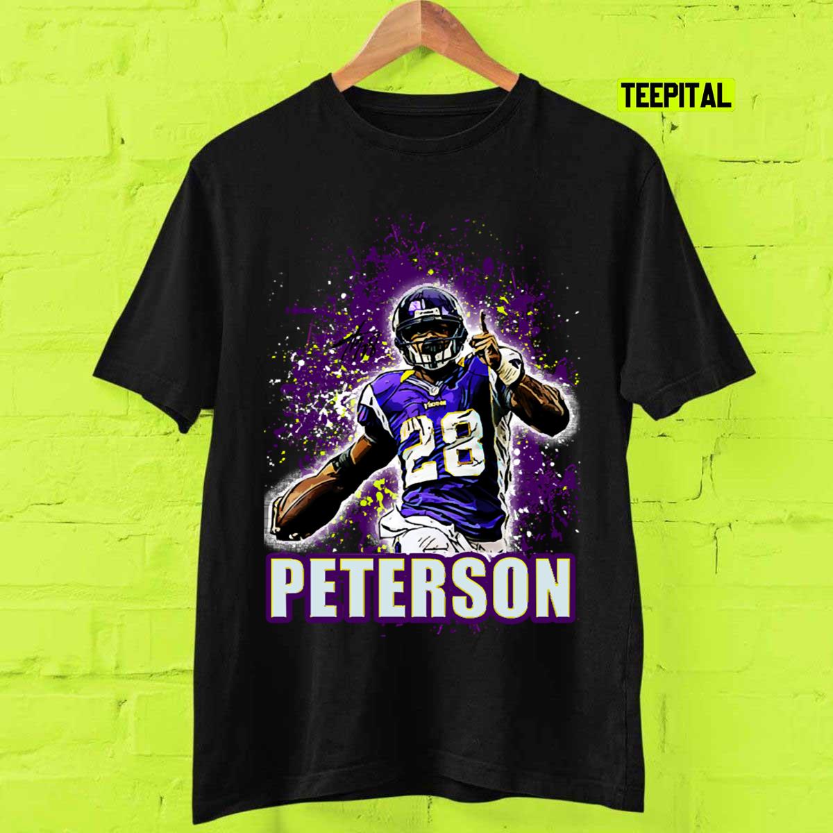 Adrian Peterson Detroit Lions Football Unisex T-Shirt