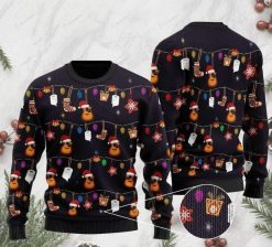 Amazing Guitar Christmas All Over Printed Sweater