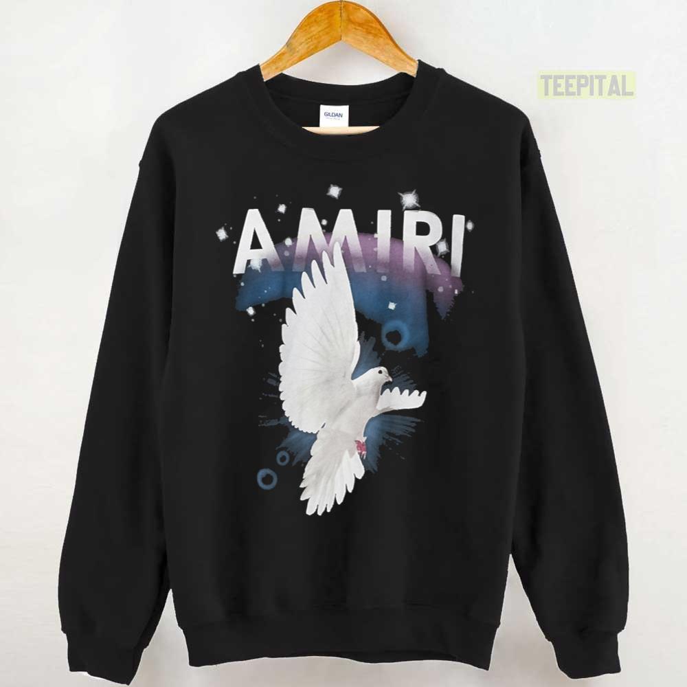 Amiri Peace Pigeon Graphic Sweatshirt
