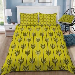 Arrow Chartreuse Bedding Set