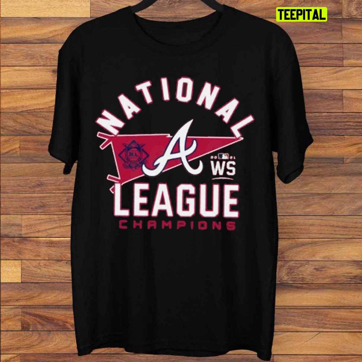 Atlanta Braves National League Champions 2021 World Series T-Shirt