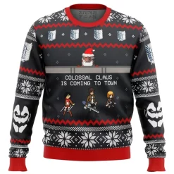 Attack on Titan Colossal Claus 3D Sweater