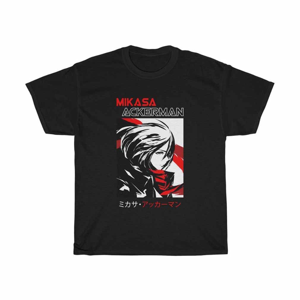 Attack On Titan Mikasa Ackerman Unisex T-shirt