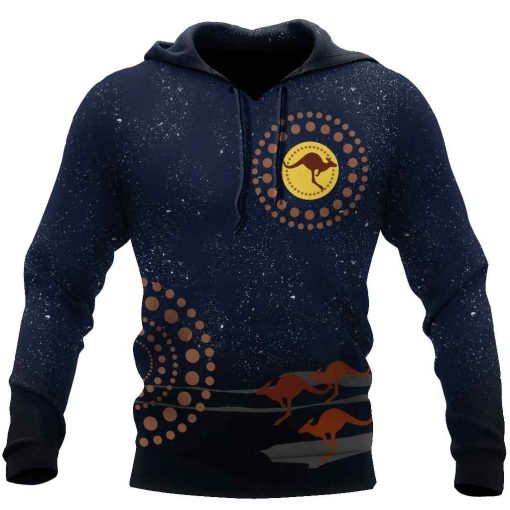 Australia Aboriginal All Over Printed Unisex Hoodie